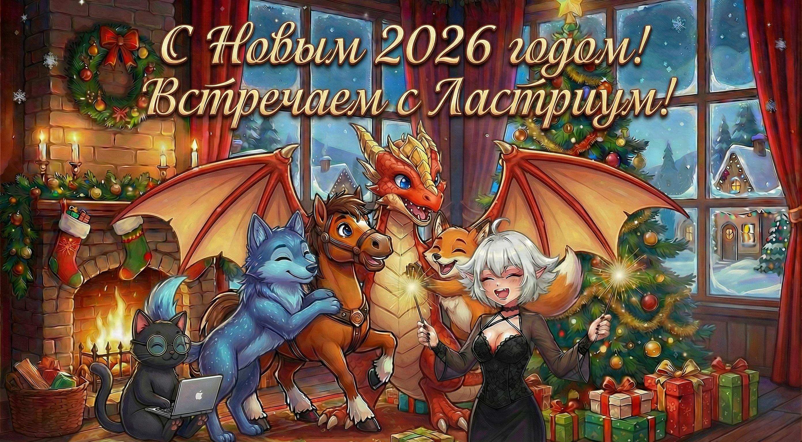 Подробная информация о "С НАСТУПАЮЩИМ 2026 ГОДОМ!!!"