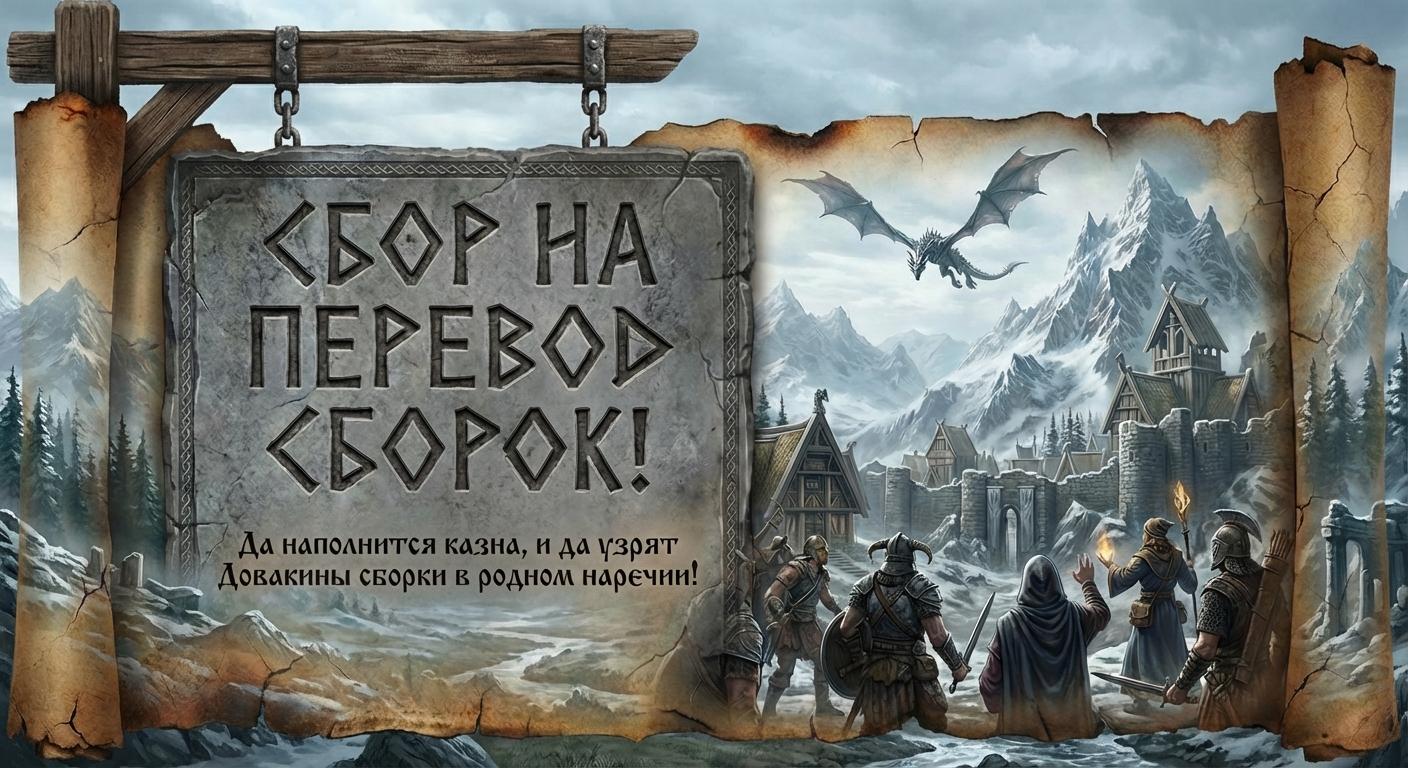 Подробная информация о "Помощь по переводу сборок на сайте!"