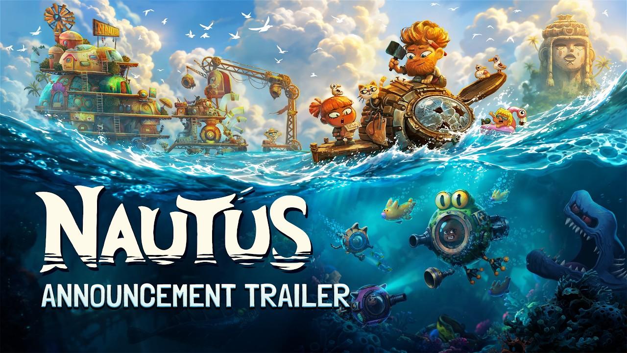 Подробная информация о "Анонсировано кооперативное подводное приключение NAUTUS от создателей Have a Nice Death !!!"